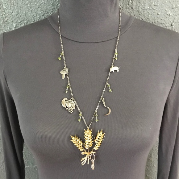 “Demeter: Goddess of the Harvest” Ceres Greek Mythology Handmade Necklace, Wheat - Picture 8 of 16